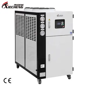 Xiecheng R22/R407C Lage Temp 5HP Compressor Industriële Water Chiller Machine Luchtgekoelde Chiller