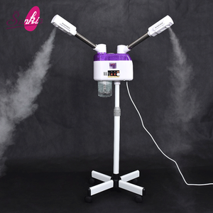 Humidificador blanqueador e hidratante Dispositivo de vaporización facial 2 en 1 Spa Vaporizadores iónicos nano fríos y calientes - Product Image 5