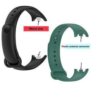 Bracelet de sport souple en TPE pour <span class=keywords><strong>Xiaomi</strong></span> Mi Band <span class=keywords><strong>8</strong></span>/9/10/11, bracelet de remplacement respirant, bracelet réglable avec boucle - Product Image 3