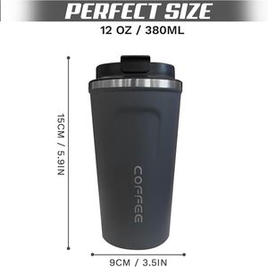 Digital Travel Car Electric 304 Stainless Steel Tumbler LED Display Temperature Control Smart Coffee Mug - Product Image 4