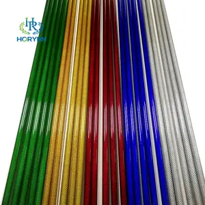 Tubo de fibra de carbono de colores, alta calidad, 12x10x1000mm