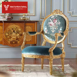 Fauteuil convertible de luxe au design italien classique, en bois ancien fait main, <span class=keywords><strong>pour</strong></span> l'ameublement de la maison - Product Image 1