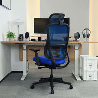 Vaseat Chaise de bureau ergonomique inclinable et réglable, pivotante, en maille, certifiée BIFMA, Silla De Oficina Recliner Task Office Chairs