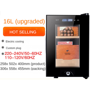 El mejor gabinete eléctrico de encimera 100 Mini humidificador de cigarros para el hogar con control de temperatura - Product Image 2