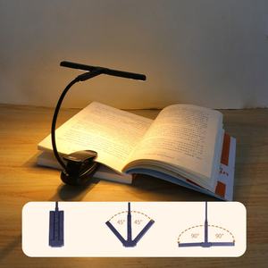 Lámpara de Lectura LED Recargable y Portátil con 4 Temperaturas de Color y 12 Niveles de Intensidad para Libros y Atriles de Música - Product Image 2