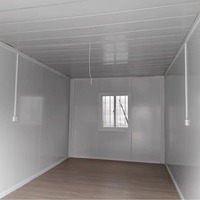 Maison miniature de luxe en conteneur de 20 pieds au design moderne, maisons préfabriquées modulaires, bâtiments préfabriqués à vendre