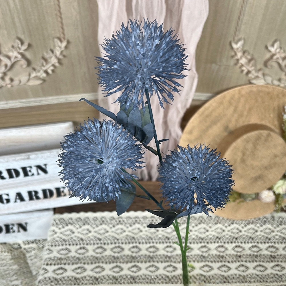 #56 Materiales Florales Serie Azul Polvoriento