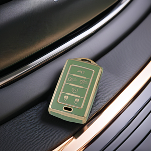 2021-2022 Jeep Grand Cherokee Grand wagoneer sang trọng chìa khóa xe Fob Bìa TPU <span class=keywords><strong>Key</strong></span> Shell chủ bảo vệ phụ kiện - Product Image 4