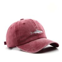 Gorra de Béisbol de Algodón Lavado con Logotipo Personalizado Bordado, 6 Paneles, Estilo Vintage, Ajustable, Unisex, para Viajes, Venta al Por Mayor