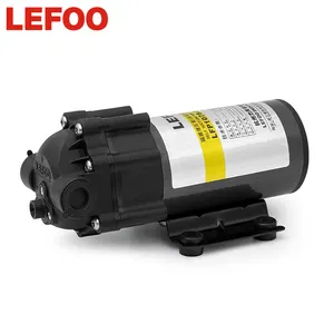 LEFOO-bomba de agua de presión de diafragma para agua potable, micro ro autocebante de tamaño pequeño, 24V, 75GPD