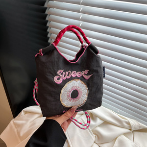 Nouveau Sac Fourre-tout Pliable en Toile Écologique pour Femme 2026 - Petit Sac Bandoulière & Sac à Épaule Grande Capacité - Product Image 4