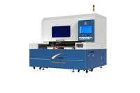 Machine de découpe laser picoseconde entièrement automatique avec moteur PLC, haute productivité 60W pour la découpe de verre de smartphone et de verre de quartz