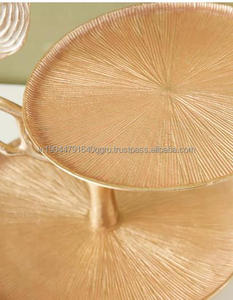 Customized Color <b>Tree</b> Shaped 2 Tier Cake Stand With Golden Finishing Home Decor <b>Tabletop</b> Accessories - Product Image 5