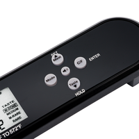 Termometer Daging Tahan Air Bacaan Instan Lipat Digital dengan Siaran Suara dan Lampu Latar RGB untuk Panggangan Dapur