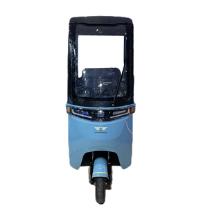 2024 Nouveau Design Trike Électrique avec Toit Électrique Bajaj Moto tuk tuk <span class=keywords><strong>Taxi</strong></span> Écologique Personnalisé - Product Image 2