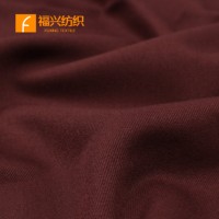 Tissu de costume extensible 4 directions, tissé, mélange 69% polyester, 19% rayonne, 12% élasthanne, 225 g/m², rouge, pour hommes et garçons, fabriqué en usine