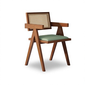Chaise de salle à manger en bois de style industriel nordique - Écologique et durable - Meubles pour restaurant - Utilisation en extérieur - Product Image 4