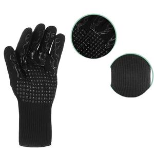 Maniques de four en silicone résistantes à 500 °C avec logo personnalisé - Product Image 5