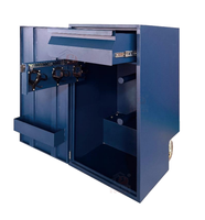 Armoire de rangement robuste en acier pour équipement d'équitation, coffre à équipement équestre en métal sur mesure pour écurie