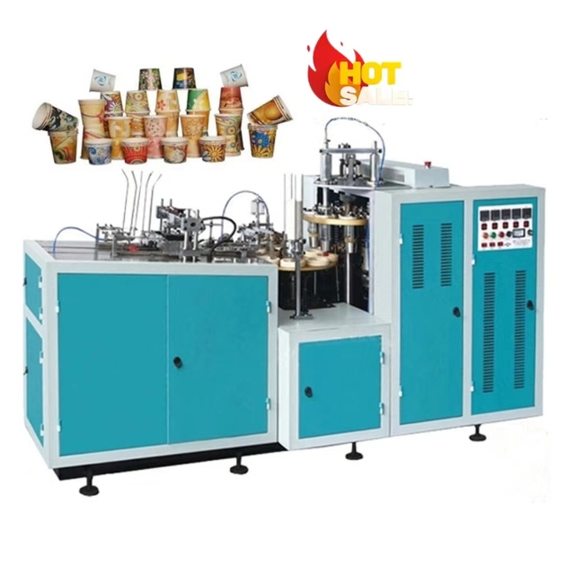 Automatic Beverage Paper Cup Making Machinery Disposable Water Cup Forming Equipment Coffee Paper Cup Making Machine