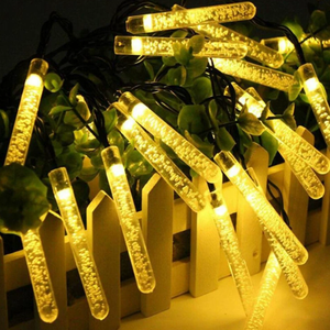 Lumière féérique solaire LED en PVC imperméable pour extérieur, décoration de jardin, lumière à piquet en forme de cerisier, de pêcher, pour Noël, mariage, fête - Product Image 6