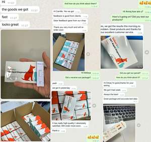 Instrumentos de laboratorio Kit veterinario Diagnóstico <span class=keywords><strong>Fiv</strong></span> Prueba de anticuerpos del virus de la inmunodeficiencia felina para gato - Product Image 4