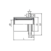 Rodamiento Lineal MYT LMKP...UU de Venta Caliente con Brida Cuadrada, Estándar Europeo, Doble Sellado, Modelos LMKP6UU, LMKP8UU, LMKP10UU