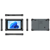 Tablet PC Resistente de 8 Pulgadas con Windows 11, IP67 a Prueba de Agua, Pantalla Legible Bajo la Luz Solar, Escáner de Código de Barras, RJ45, Tablet Industrial para Exteriores, ODM
