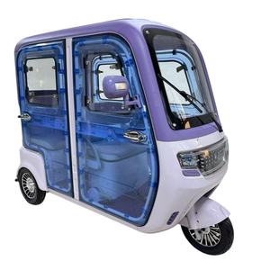 Fully <strong>Enclosed</strong> Electric Tricycle 1000 W Motor Reversing Camera Front Disc Brake Coil Spring Suspension Luxury Cabin <strong>E</strong> <strong>Trike</strong> - Product Image 1