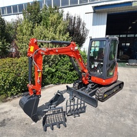 Choix optimal d'excavatrice de FL-40 d'installation facile pour les projets à petite échelle équipés des ventes directes d'usine de moteur d'oscillation