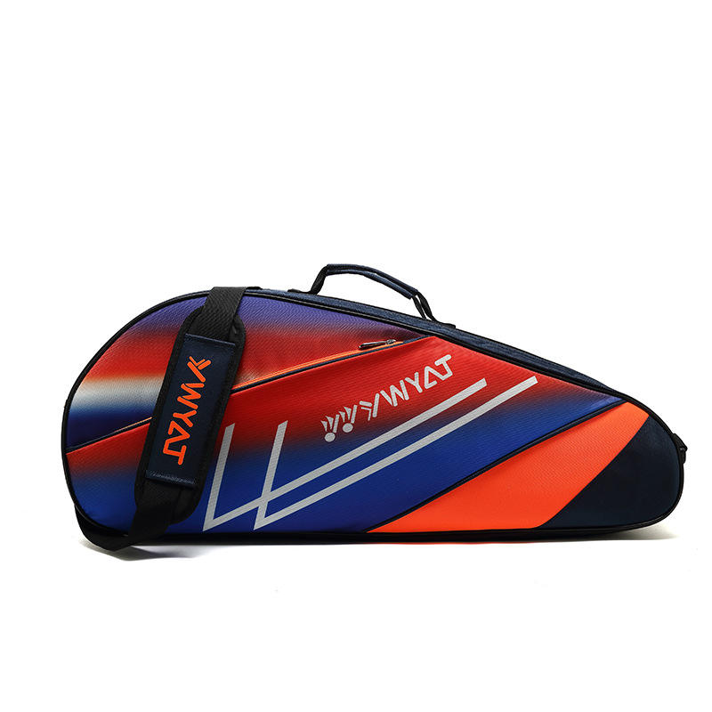 Bolsa de bádminton naranja colorida de un solo hombro 866 - Paquete de 3 a 6 unidades