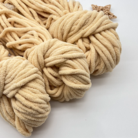 Yarncrafts 0.5Nm velours Chenille Soft Alize Tricotage Chunky Chenille Fil Pour Couverture En Stock