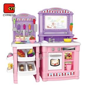 ห้องครัวขนาดใหญ่หรูหราแกล้งเล่นบ้านของเล่นชุดด้วยเสียงและแสง - Product Image 4