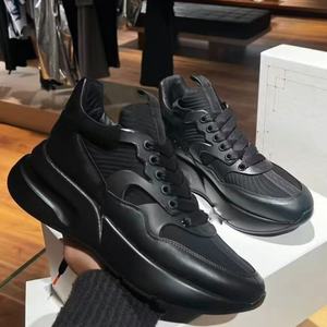 2026 Trending Luxury Designer <b>Shoes</b> Thick-soled men's and women's Leather <b>Shoes</b> High quality heightening insole Casual <b>Shoes</b> - Product Image 2