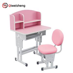 Trẻ Em Bằng Gỗ Viết Bảng Nghiên Cứu Nhà Đồ Nội Thất Chiều Cao Có Thể Điều Chỉnh Sinh Viên Bàn Và Ghế Đặt Cho Trẻ Em Với Kệ Sách Ngăn Kéo - Product Image 1