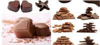 Línea de producción de máquina de fabricación de chocolate automática a pequeña escala para revestimiento de inmersión de barras