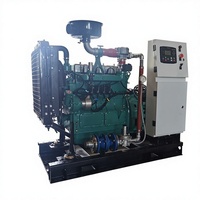 Grupo Electrógeno de Gas Natural de 15kW 20kW con Arranque Automático, Biogás, GLP para Uso Comercial, 50/60Hz, Refrigeración por Agua, Modelo 6BT