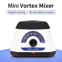 Mini-mélangeur vortex de laboratoire à vitesse réglable, agitateur vortex portable pour machine de mélange en laboratoire