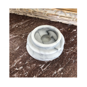 Candelero de mármol blanco de alta calidad para decoración del hogar para Pascua Hecho en Pakistán Precio al por mayor - Product Image 4