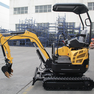 Excavadora de cadenas hidráulica de 13 toneladas para trabajos de construcción y demolición. - Product Image 1