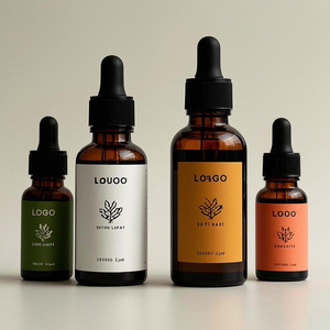 Botella de Vidrio Cilíndrica de 100 ml para Cuidado de la Piel, Diseño Elegante y Lujoso para Difusor, Crema, Envase Cosmético con Gotero, Tendencia en el Mercado Coreano - Product Image 1