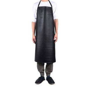 Delantal Impermeable de PU para Cocina, Cantina, Chef, Hotel, Delantal de Carnicero Resistente al Aceite, Grueso y Grande - Product Image 1