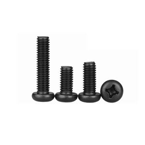 Vis à tête fraisée Phillips en acier au carbone zingué, oxyde noir ISO7045, M2-M10, métrique, à empreinte cruciforme, vis PM - Product Image 1