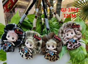 ตุ๊กตาแขวนขนาด 10 ซม. ลายการ์ตูน พวงกุญแจตุ๊กตาขนนุ่ม ของขวัญต้อนรับเปิดเทอม - Product Image 3