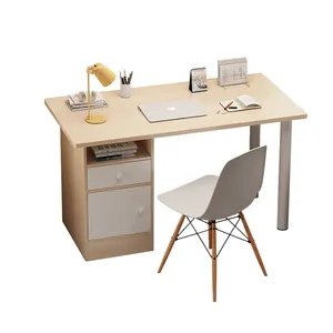 Обтекаемое домашнее рабочее пространство: элегантный стол для компьютера, учебы и письма