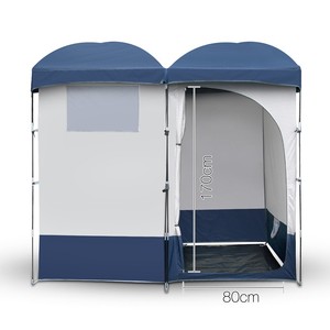 Dubbele Camping Douche Toilet <span class=keywords><strong>Tent</strong></span> Outdoor Draagbare Kleedkamer Onderdak Ensuite