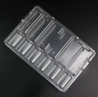 Boîte de transport en plastique PET transparent à 6 cavités pour plantes vivantes, emballage blister pour pépinière
