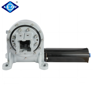 25 inç çift solucan kum saati döner sürücü DİŞLİ Motor WEA25-2 ağır yük döner rulmanlar - Product Image 4