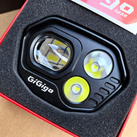 Mini phares de moto pour Light Bee X Segway X260 GiGigo Gi03, kit de phares LED à triple lentille contrôlés par fil, IP68