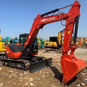 Pelle hydraulique sur chenilles Kubota KX183 de 8 tonnes d'occasion, performance stable, choix outre-mer U48 U55 KX135 KX155 KX163 KX165 KX185 - Product Image 1